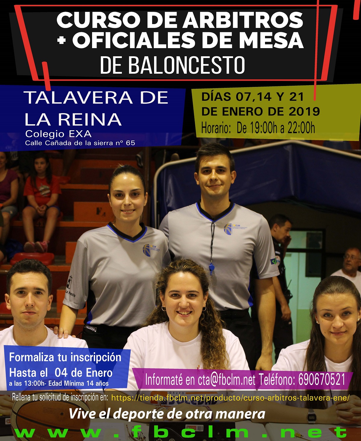 Curso de árbitros en Talavera