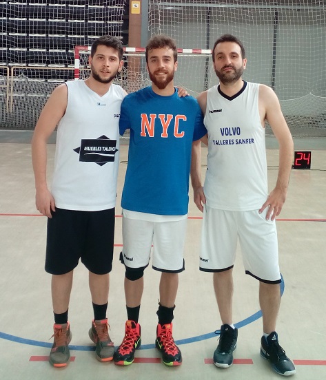 Finalistas del concurso de triples